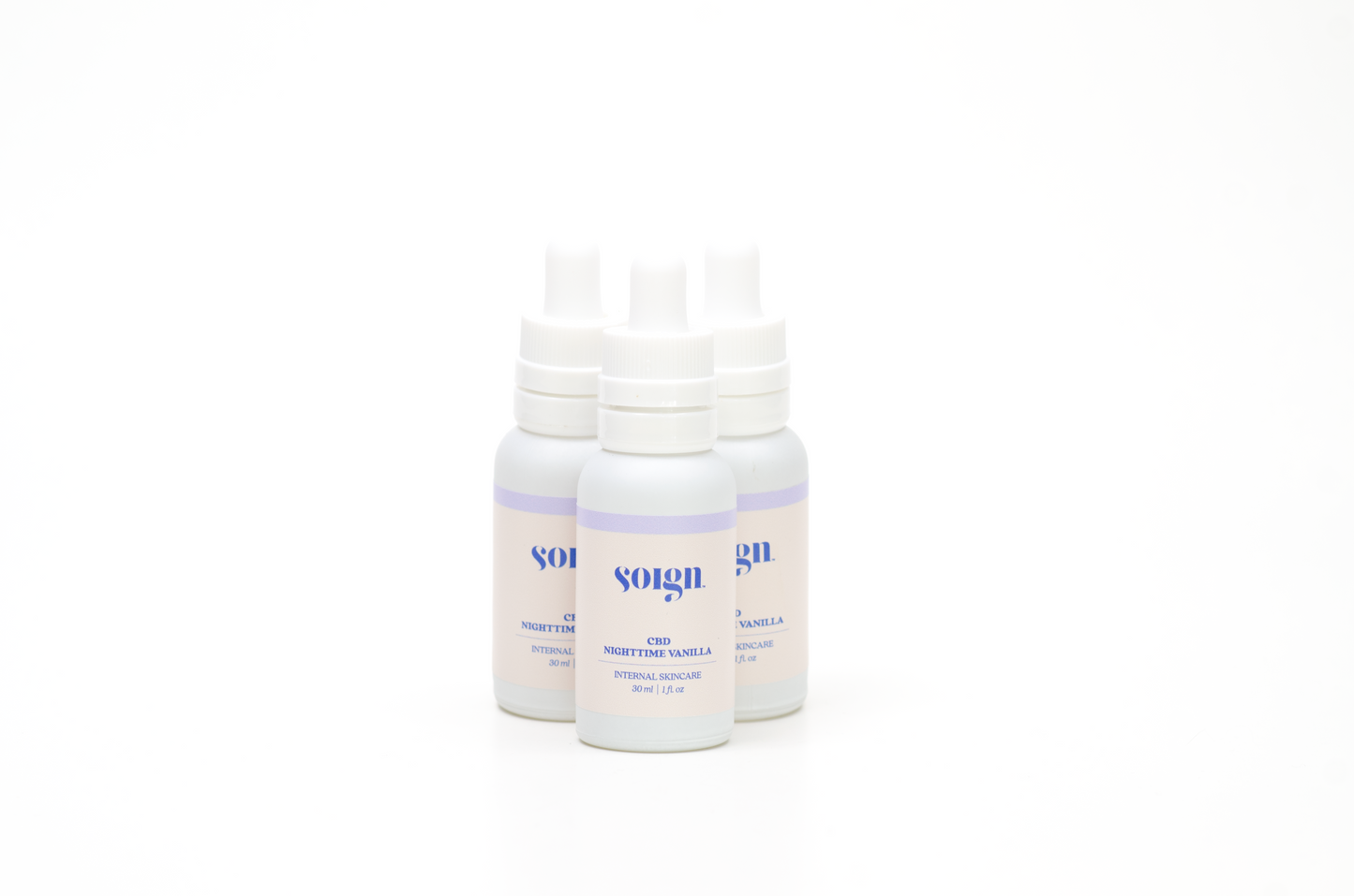Vanilla Nighttime Internal Skincare w CBD (oral drops)